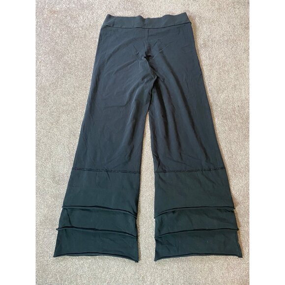 Matilda Jane Wide-Leg Black Pants Tired Hem Small - Picture 2 of 8